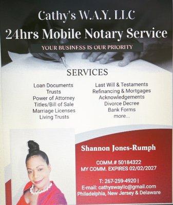 24hrs Notary Services