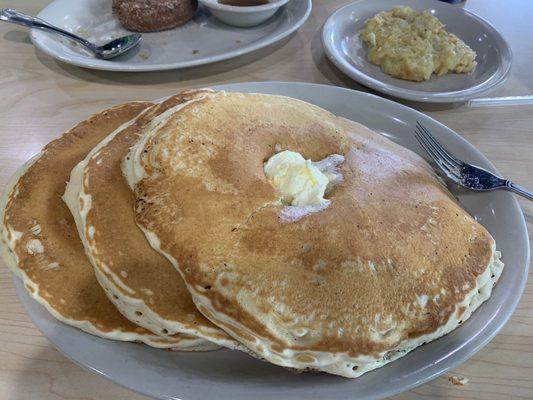 Planet sized pancakes