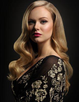 Hollywood waves - great choice for a special occasion or wedding hairstyle