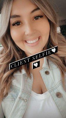 We love client selfies!!