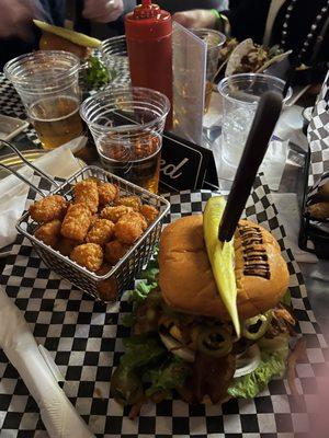 BBQ Texas Twister Burger