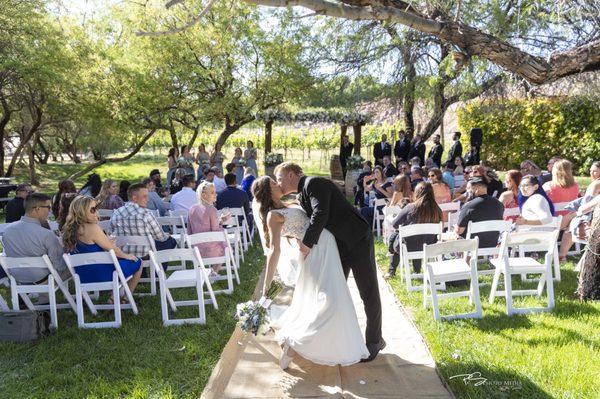 Bride and groom