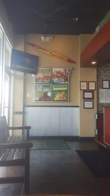 Wingstop wall