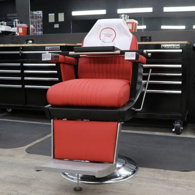 Koken chairs exclusive to the barbershop