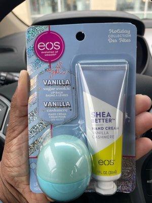 They have eos products!!