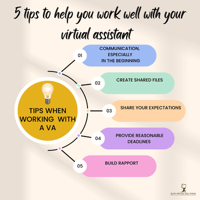 Tips when working with a Virtual Assistant