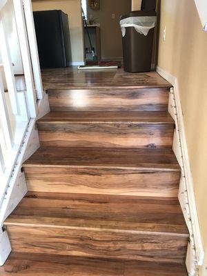 Laminate stairs