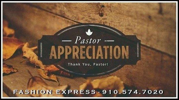 #October is #Pastor, #Preacher #Appreciation Month.