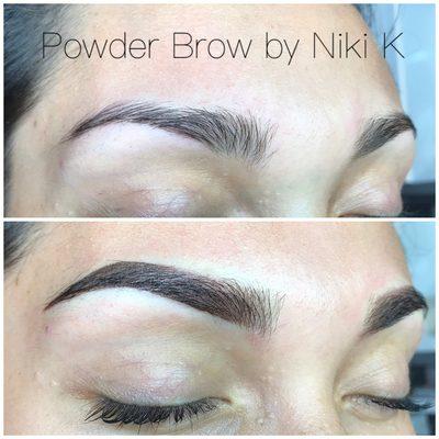 Powder brow