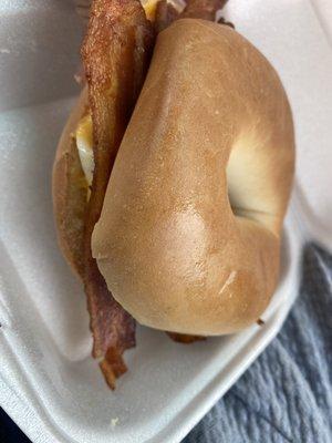 Bacon, Egg, and Cheese Bagel