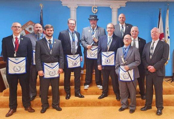 2023 Apollo Lodge #921 officers