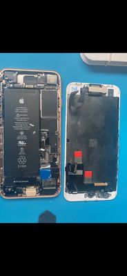 Refurbished iPhone purchased from iFix And Restore with missing internal components.