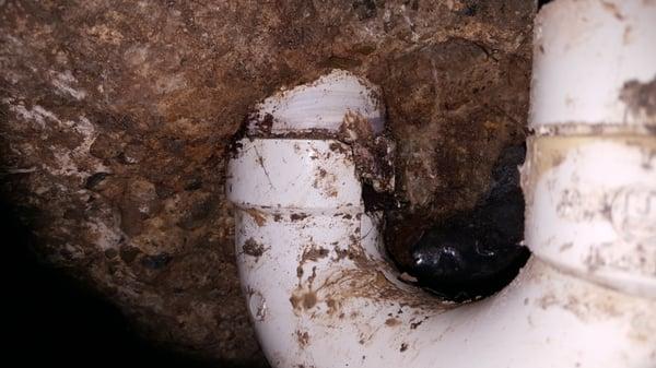 Leak Detection - Found leak under foundation on drain line tunneled to get to leak to make repairs.