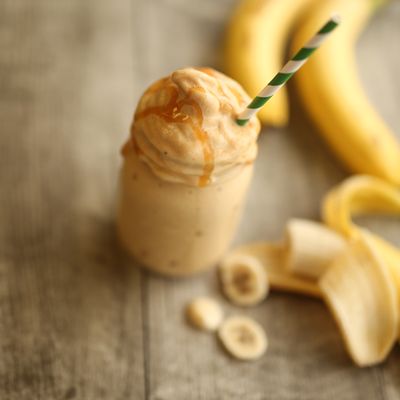 Bananas foster shake