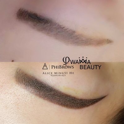 WAMA Microblading Eyebrows www.wamabeauty.com