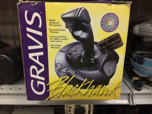 Infamously awful Blackhawk PC joystick from the early 90's