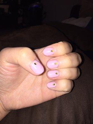 My gel manicure from Moni. Only $28!