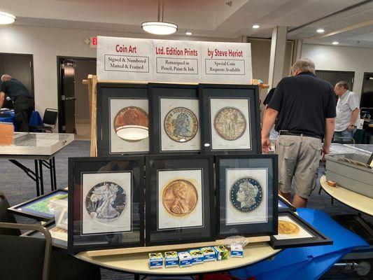 North Metro Coin Show within in the hotel.