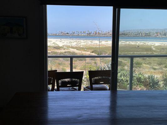 Looking out the second bedroom!