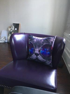 One of the chairs we purchased