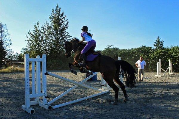 Schooling for a show (headed to nationals in Kentucky)