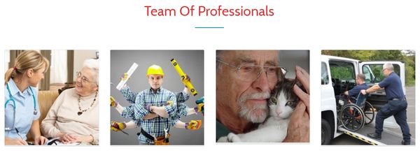 Nursing, handyman, pets, transportation. Our team of professionals can help you any where any time.