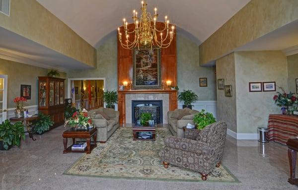 Renaissance Funeral Home Lobby