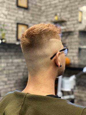 Straight Razor Skin Fade