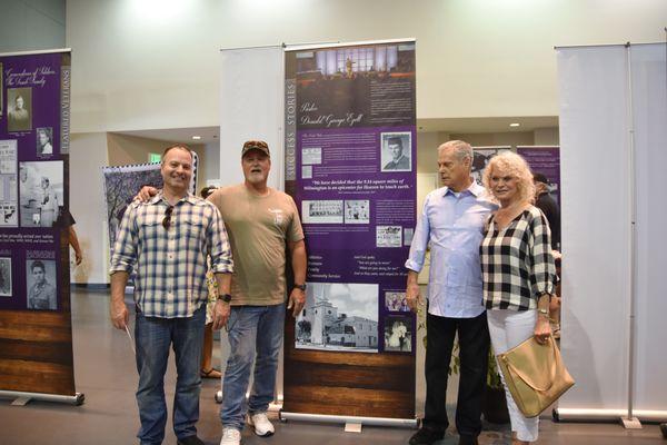 Wilmington Historical Roadshow at Banning's Landing 6.3.2018 Pastor Don Ezell and Family