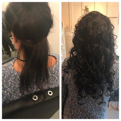 Keratin hair extensions