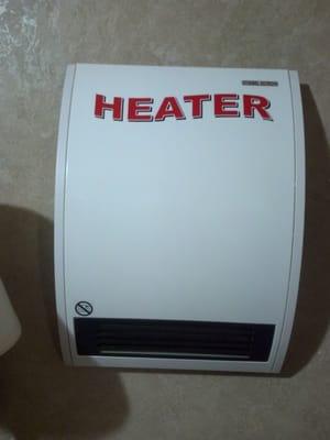 Odd heater, but it worked great.