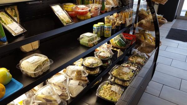 Prepared salads and sandwiches