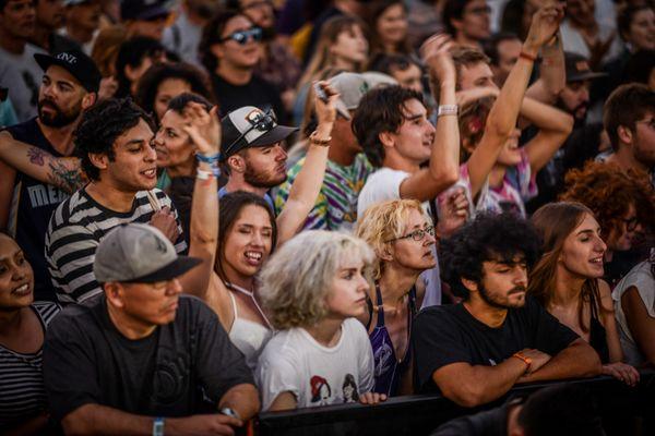 Crowd at Music Tastes Good 2017