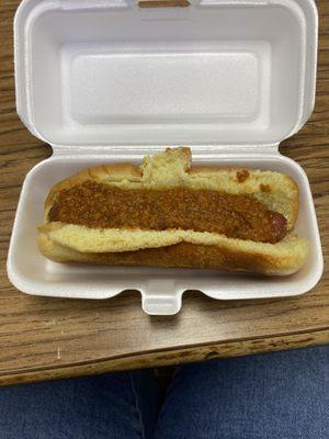 Chili dog