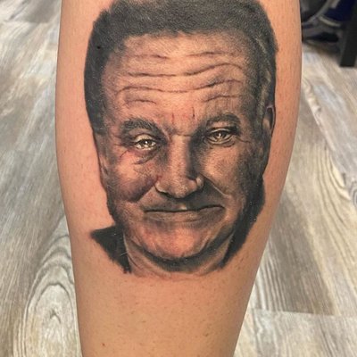 Robin Williams portrait by Steve