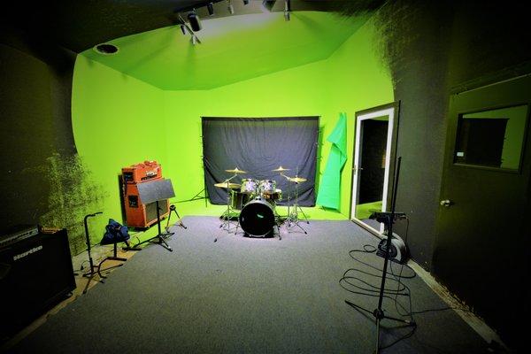 Main Recording Room/Green Screen Studio