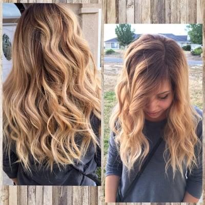 Color melt and balayage