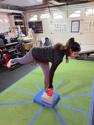 Asymmetric Balance Building weeding out muscle imbalances