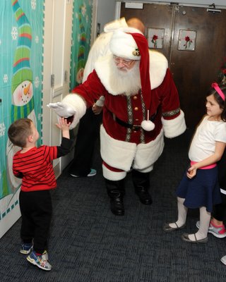 Gia and her brother Charlie visit their great-grandmother at JSH often.