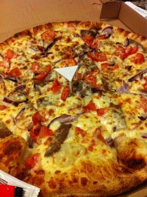 Gyro pizza.