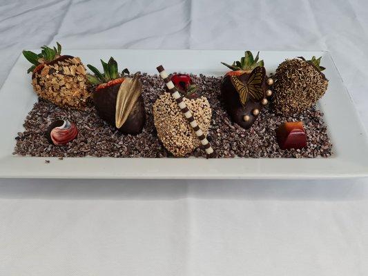 Strawberries with chocolate ViP