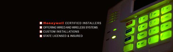 Hi Tech Security is an Authorized Dealer & Install of Honeywell Burglar Alarm Systems!