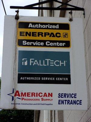 Enerpac & FallTech Service Center Entrance