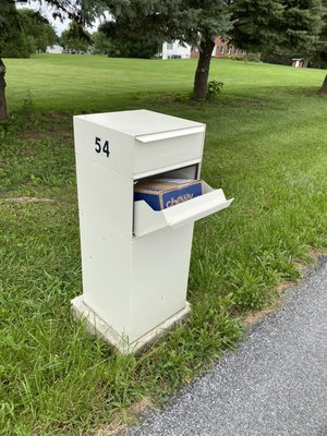 Installed new mailbox