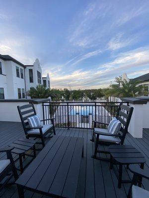 Balcony with a view