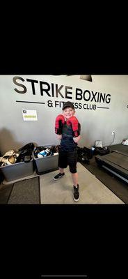 Ages 5 and up - Boxing lessons, discipline, self-defense, self-confidence self-control.  We love our STRIKE KIDS!!!