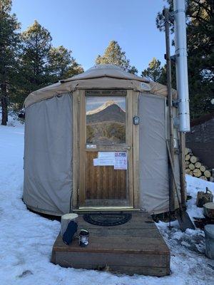 Morning Glory Yurt!