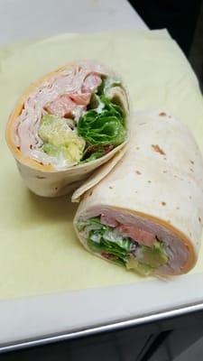 California Turkey Bacon Wrap