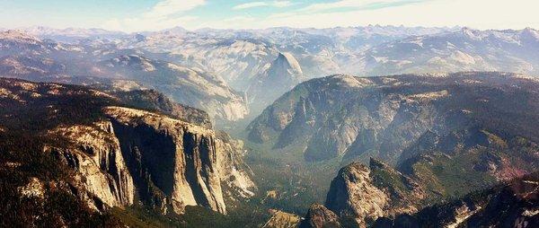 Approaching Yosemite Valley