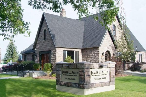 Our office is located at 106 E. 1st North in one of Rexburg's historic homes.